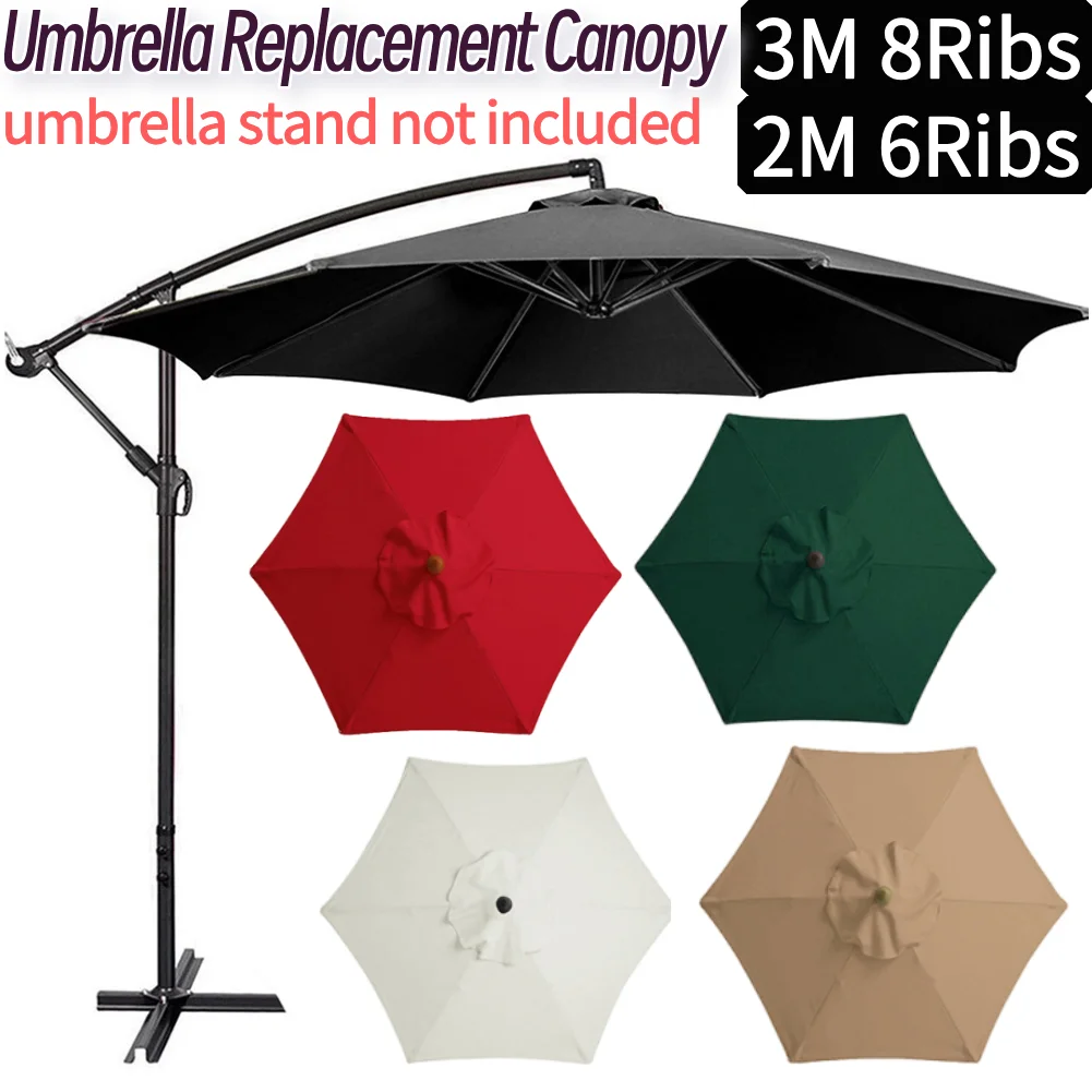 Smart Garden Umbrella - 6/8본 파라솔 우산 표면(스탠드 없음) 2m
