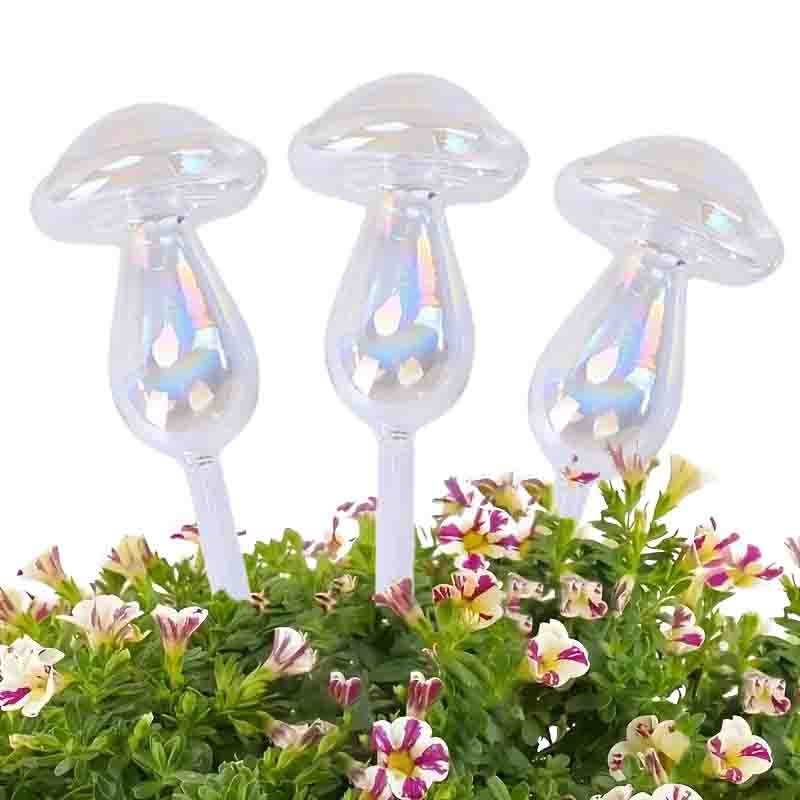 Smart Garden Tower - 1/2PCS 유리 짚 자동 식물 급수