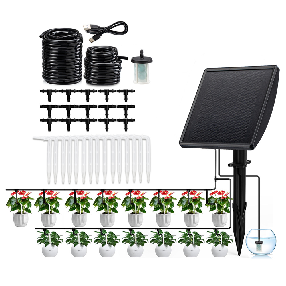 Smart Garden Watering - 태양광 자동 드립 관수 펌프 스마트