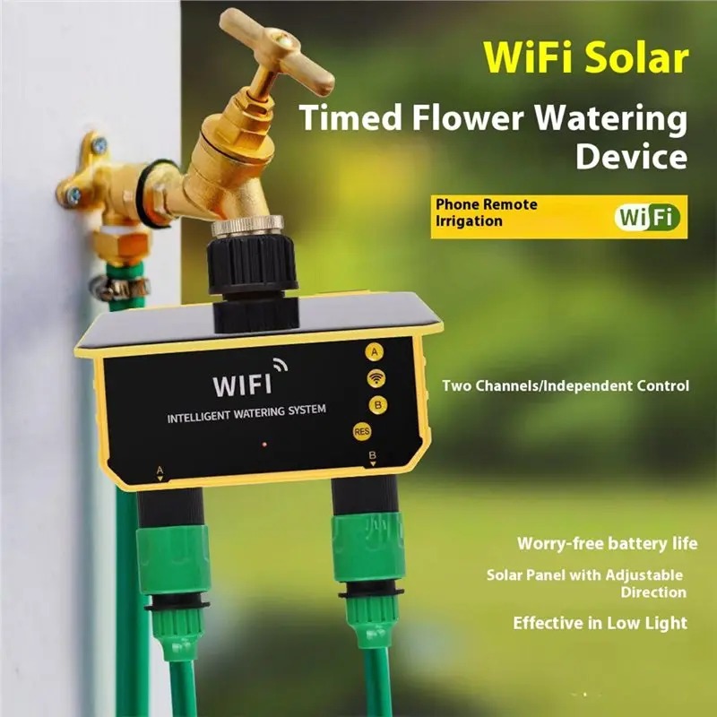 1/2 출력 WIFI 태양광 관개 타이밍 컨트롤러, 정 - Gardena Smart Irrigation Control 리뷰 및 가격
