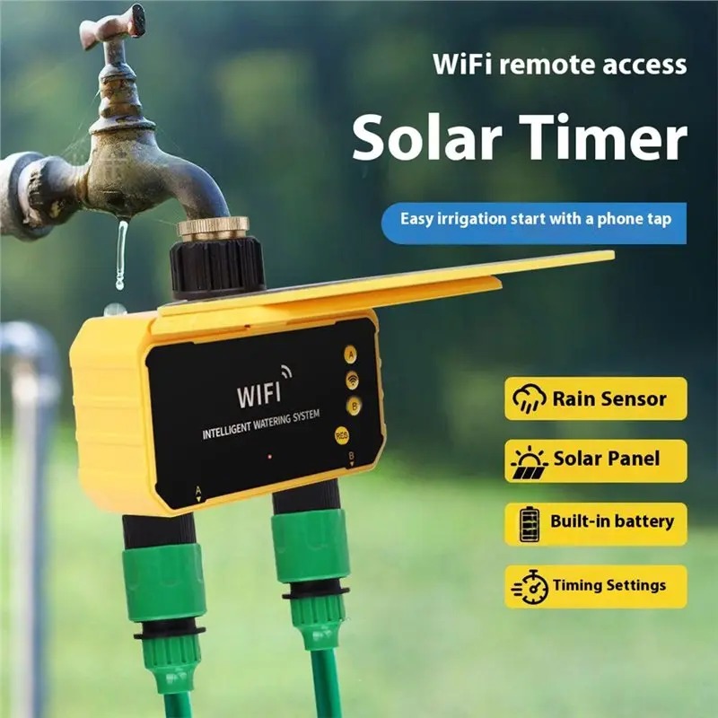 1/2 출력 WIFI 태양광 관개 타이밍 컨트롤러, 정 - Gardena Smart Irrigation Control 리뷰 및 가격