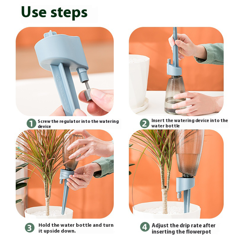 새로운 자동 꽃 급수 장치 정원 조절 가능한 속도 떨어 - Smart Garden Watering 리뷰 및 가격