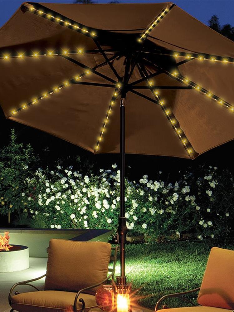 104 LED 태양광 파티오 우산 조명 야외 정원 파라 - Smart Garden Umbrella 리뷰 및 가격