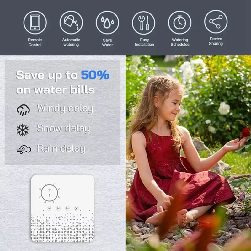 Tuya WiFi 스마트 스프링클러 컨트롤러 8 구역  - Smart Garden Watering 리뷰 및 가격