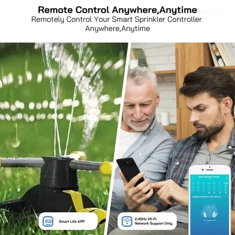 Tuya WiFi 스마트 스프링클러 컨트롤러 8 구역  - Smart Garden Watering 리뷰 및 가격