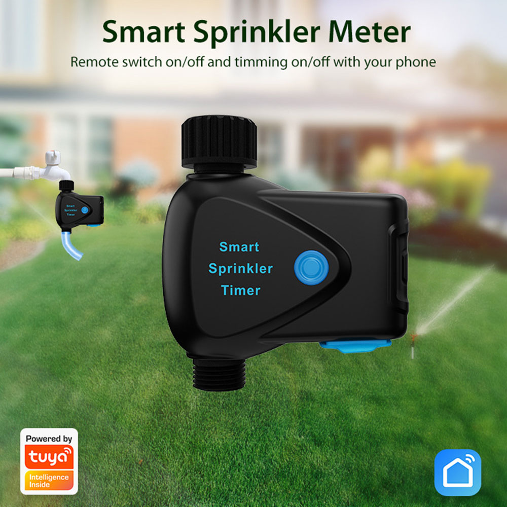 Tuya WiFi 스마트 워터 디바이스 내장형 계량기, - Smart Garden Watering 리뷰 및 가격