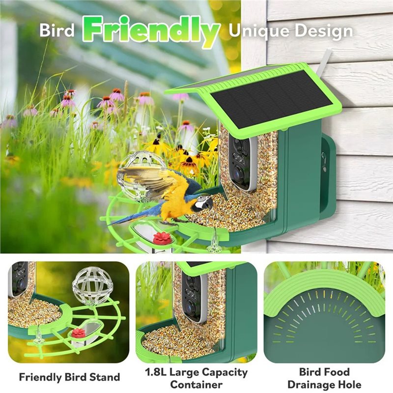 AI 기반 종 식별 기능이 있는 스마트 자동 급식기 카 - Smart Garden Ai 리뷰 및 가격