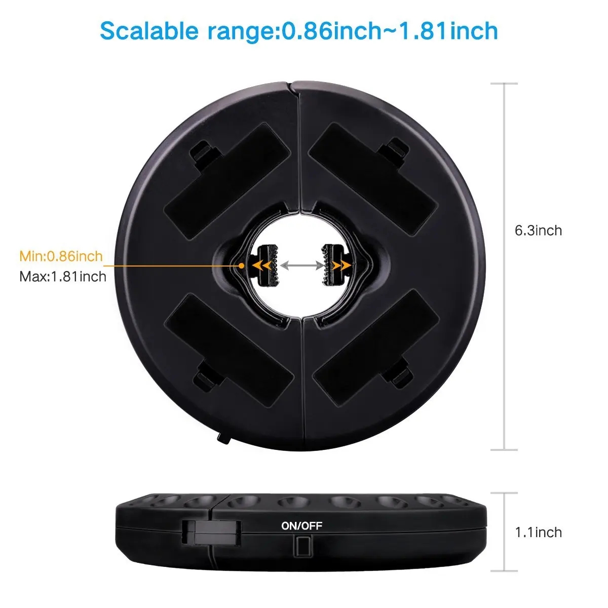 파라솔 비치 우산에 대 한 28 Led 파티오 우산 빛 - Smart Garden Umbrella 리뷰 및 가격