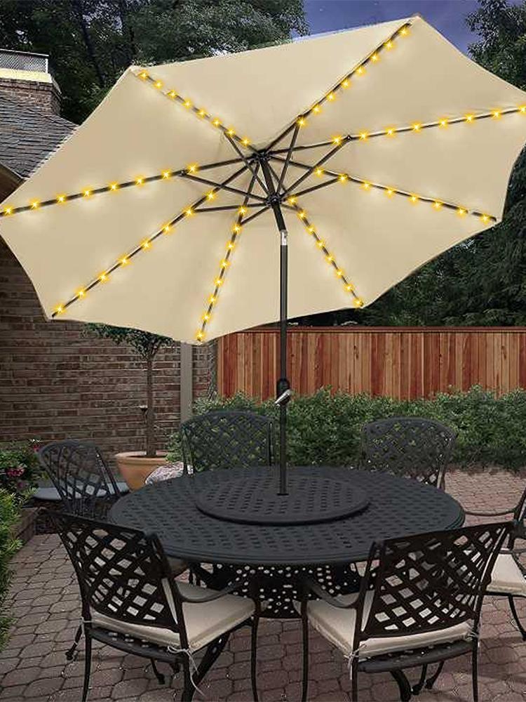 104 LED 우산 스트링 라이트, 8가지 모드 방수  - Smart Garden Umbrella 리뷰 및 가격